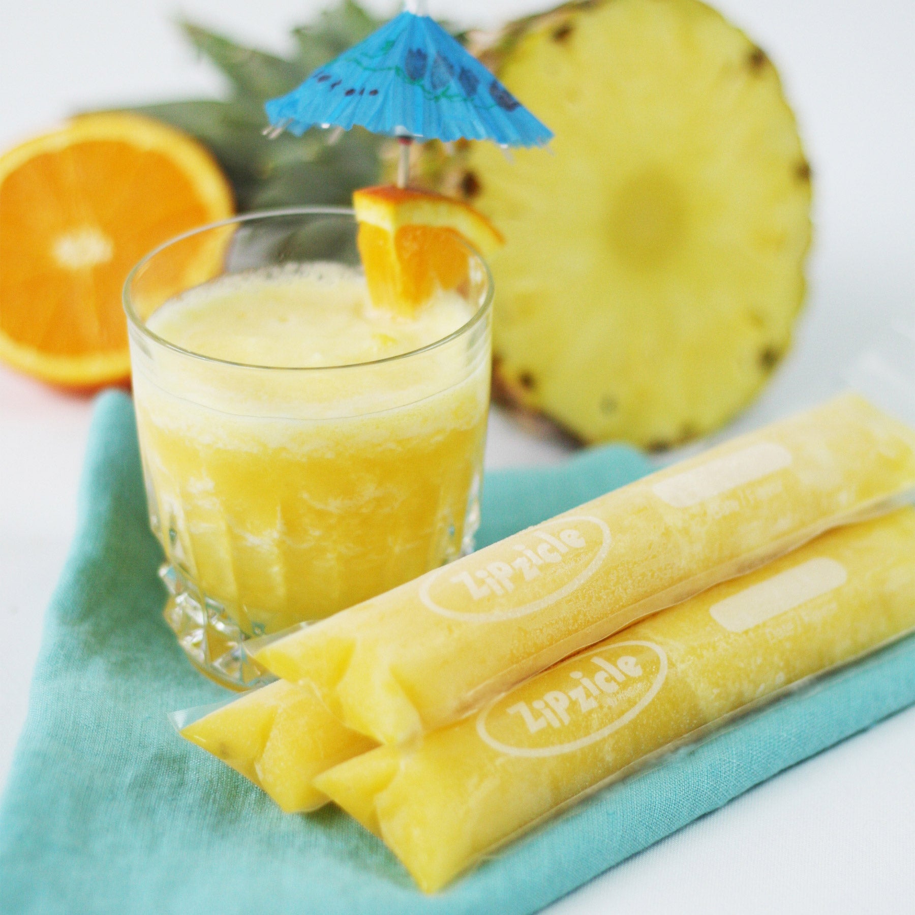 Pineapple Orange Ice Pop